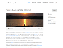 Tablet Screenshot of janiga.com